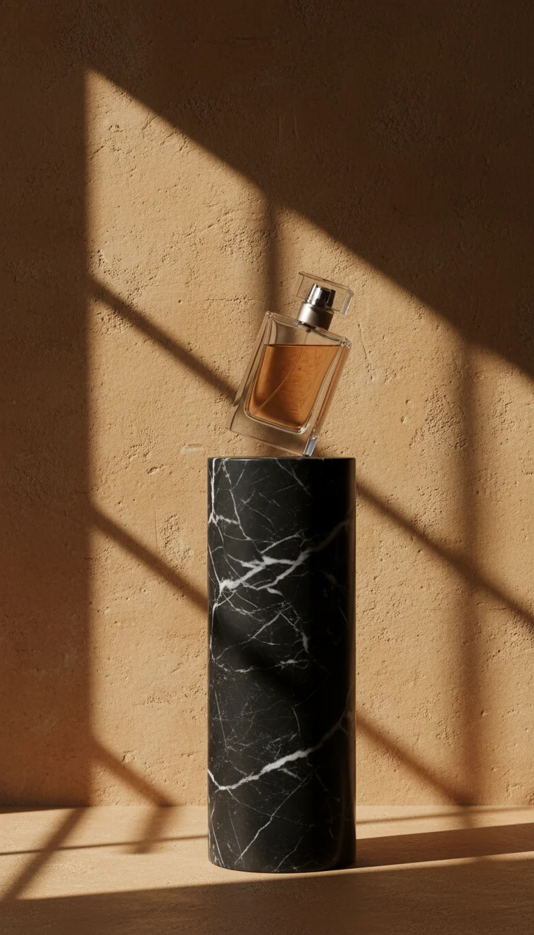 Bodegón Minimalista con Sombras Proyectadas