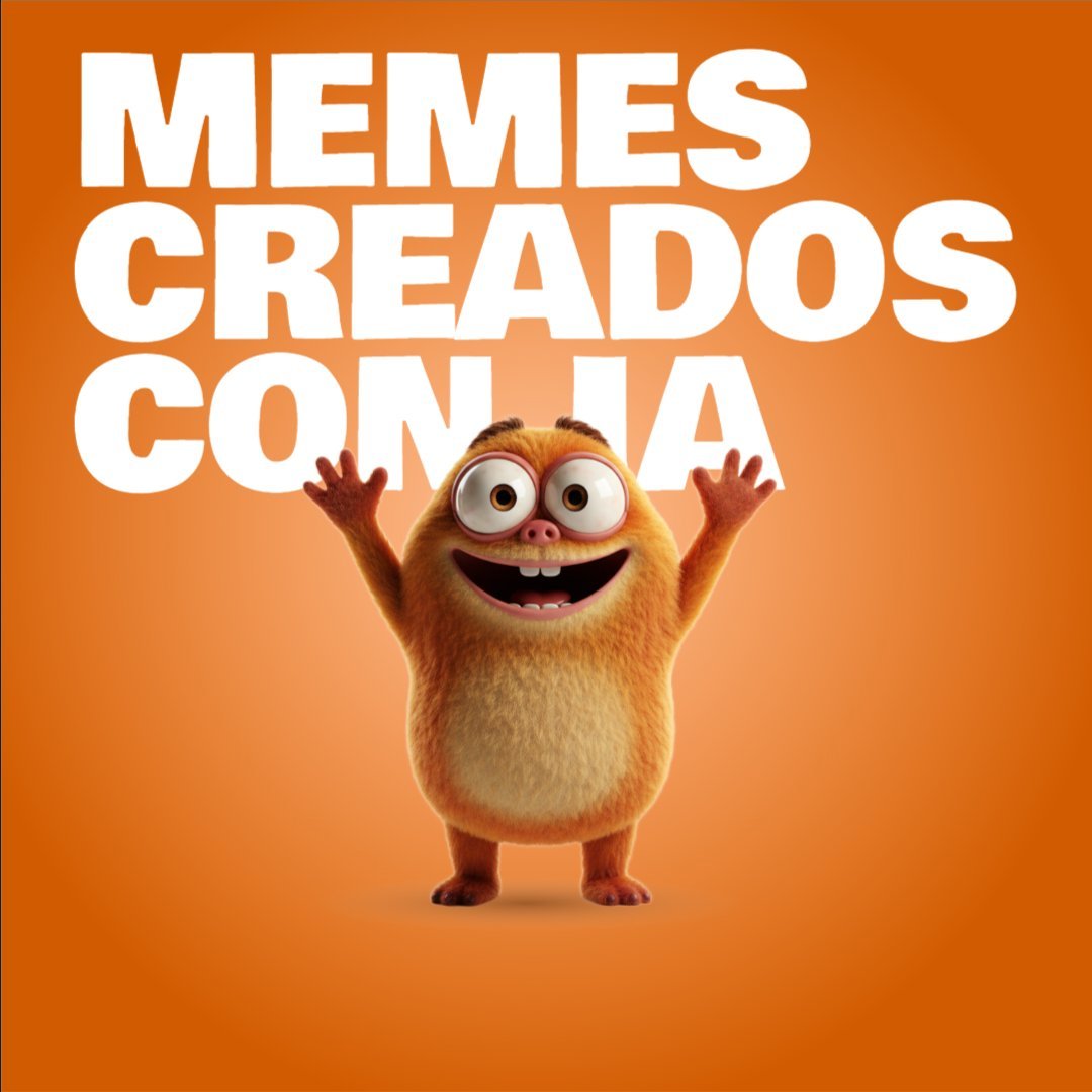 Plantilla Meme Creado con IA - Personaje 3D