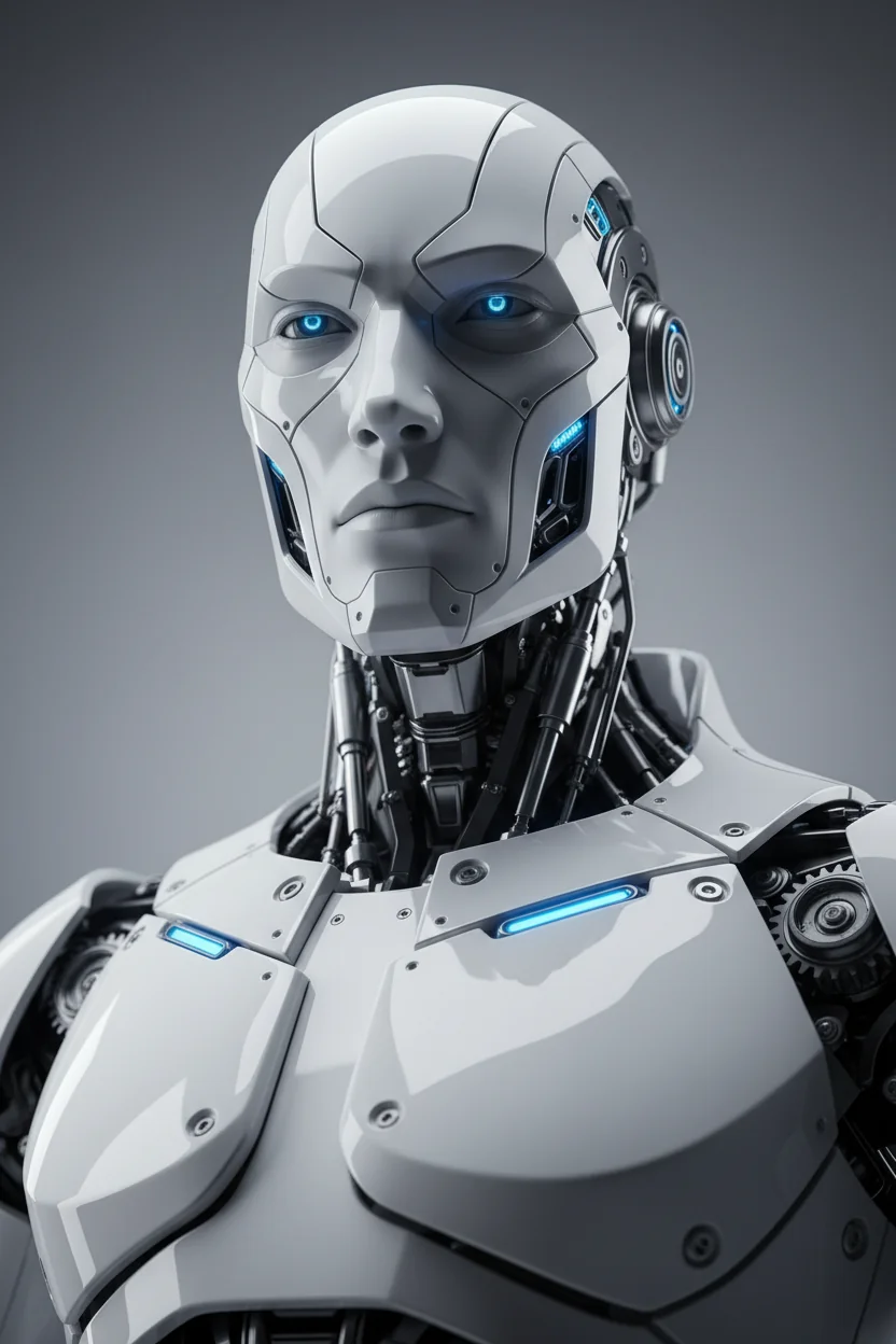 Retrato de Androide Sci-Fi Personalizado